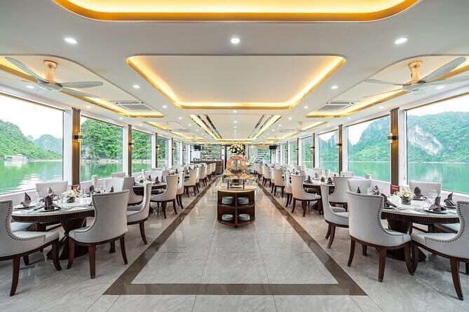 Halong Bay Day Tour Luxury Cruise With Jacuzzi and Buffet Lunch - The Benefits of the Experience