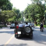 Hanoi Half-day with Food + Fun + Culture By Russian Jeep - French Boulevards and Architectural Highlights
