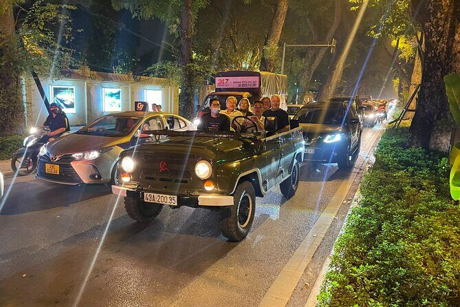Hanoi Jeep After Dark Foodie Tour and Train Street Experience - The Sum Up