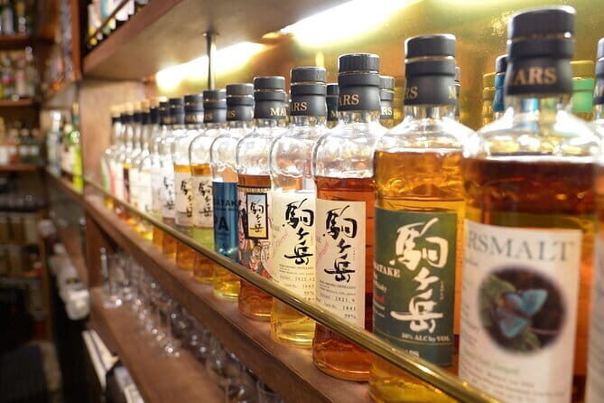 Hidden Gem Food & Whiskey Night Tour near Roppongi - The Itinerary in Detail