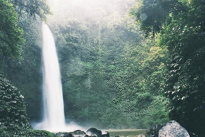 Hidden Nungnung Waterfall and Tanah Lot sunset Private Tour - Stop 2: Nungnung Waterfall — A Refreshing Nature Escape