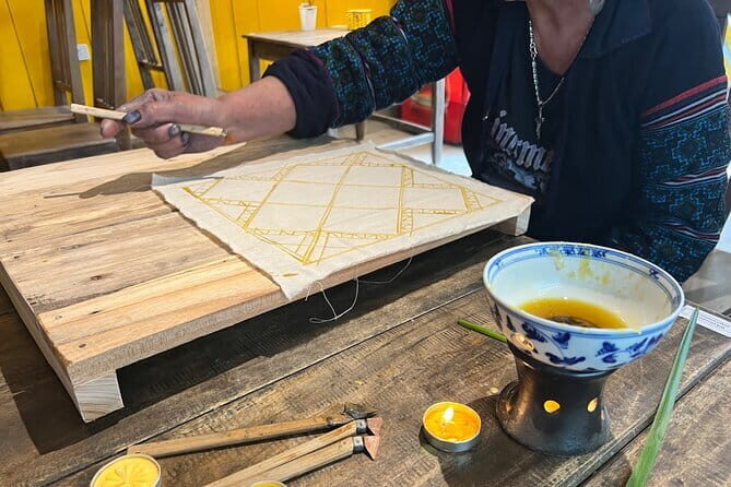 H'Mong traditional beeswax batik - What to Expect from the HMong Beeswax Batik Workshop