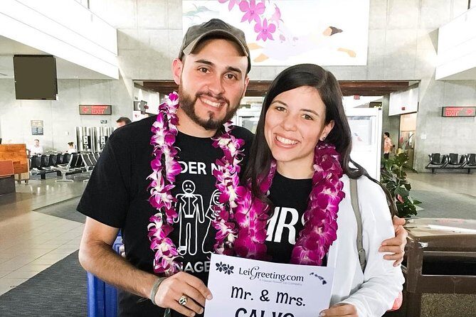 Honeymoon Airport Lei Greeting on Kahului Maui - Who Will Love This?