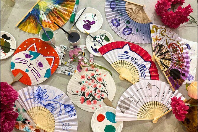 Japanese Fan Painting Workshop ~ in a Tokyo Flower Shop - FAQ