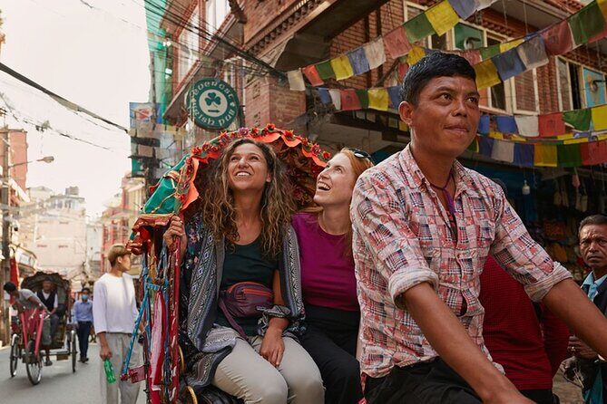 Kathmandu Sunset Tour by Rickshaw Including Durbar Square Visit - Starting in Thamel: The Heart of Kathmandu’s Tourist Scene