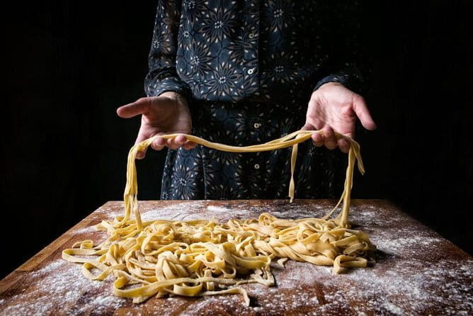 Learn How to Make Traditional Tuscan Tagliatelle in Florence - The Meal and Atmosphere