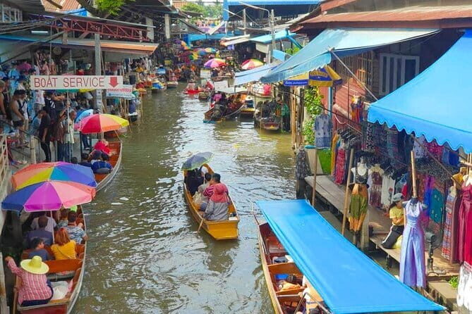 Maeklong Railway and Damnoen Saduak Floating Market Tour - Detailed Breakdown of Each Stop