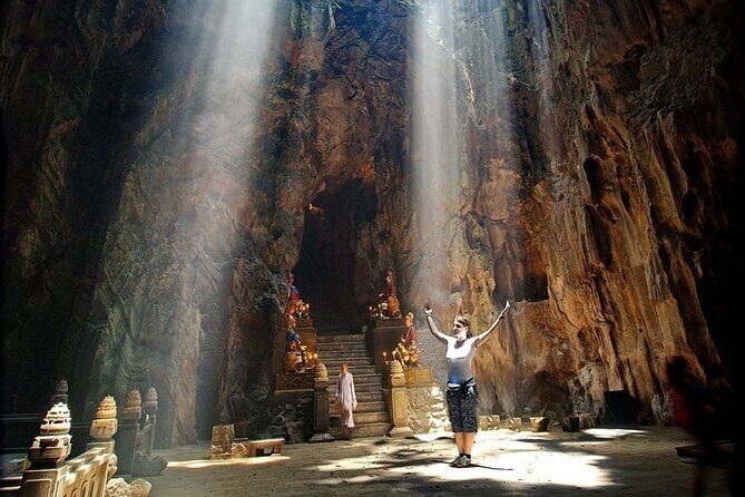 Marble Mountain, Am Phu Cave and Monkey Island Sunset Tour - The Sunset at Monkey Mountain