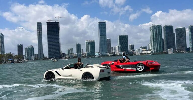 Miami: Guided JetCar Experience - Official Inclusions and Extras