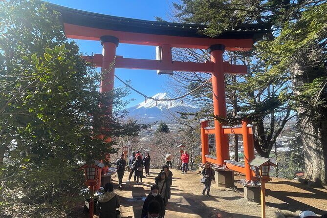 Mt FUJI - Panoramic Tour w/ Hoto Lunch, JP Sake & Onsen tatto OK! - First Glimpse of Mount Fuji: Nishikatsura-cho