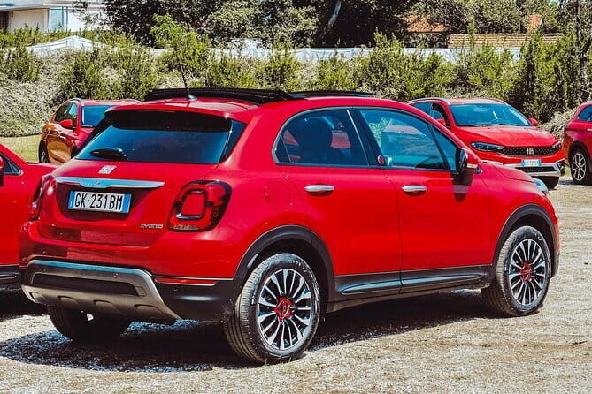 New Fiat 500X (SUV) Rental (all day) - Exploring Florence and Tuscany with the Fiat 500X