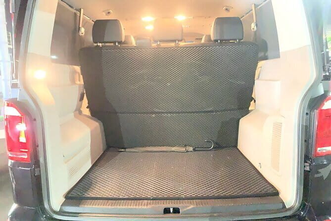 One-way Private Transfer between Jiufen and Taipei - Inside the Vehicle