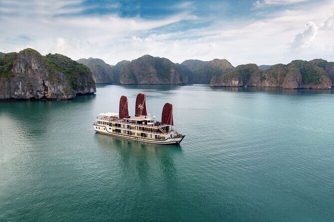 Orchid Cruises Halong Bay 2Day/1Night on 5 Star - Day 2: Early Morning Tai Chi and Cave Exploration
