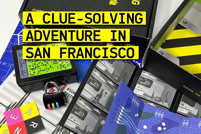 Outdoor Escape Room in San Francisco - SOMA/Embarcadero - The Route and Key Stops