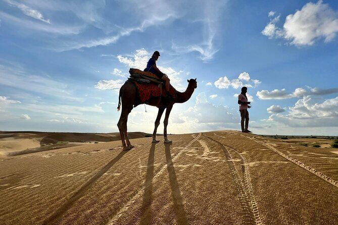Overnight Camel Safari in Thar Desert - Arriving in the Desert: Camel Trekking and Sunset Views