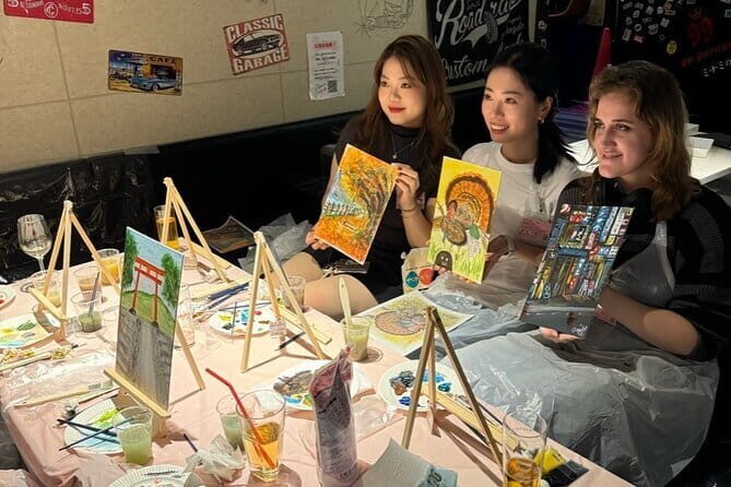 Paint and wine experience: Shibuya enjoying seasonal Japanese culture - FAQs