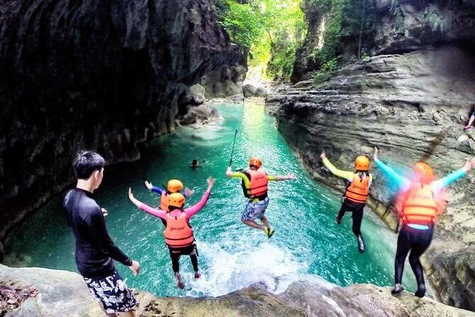 Pescador Island with Sardines & Turtle and Canyoneering in Kawasan Falls - A Refreshing Break at Kawasan Falls