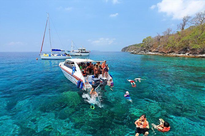 Phuket Two Islands Trip to Coral & Raya Island by Speed Boat - Coral Island: Sun, Sand, and Snorkeling