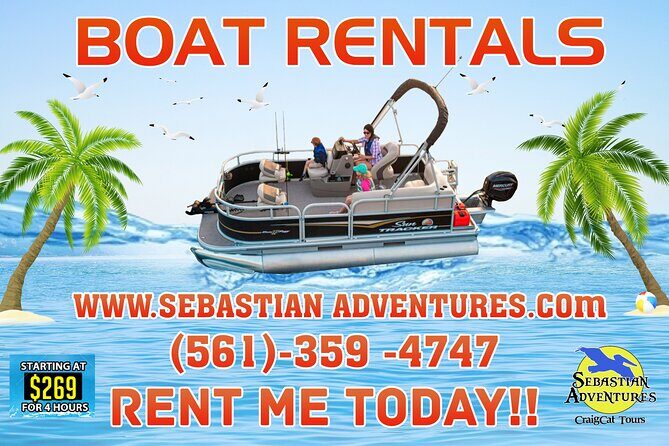 Pontoon Boat Rental in Sebastian (FL) with Sebastian Adventures - What to Expect During Your Rental
