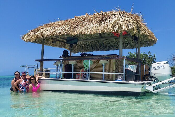 Private 2-Hour Tiki Boat Party in Key West & Mini Sandbar - Discovering the Itinerary: What to Expect