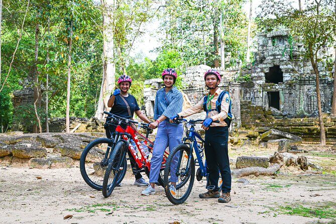 Private Angkor Sunrise Bike Tour Supported By Minivan - FAQs
