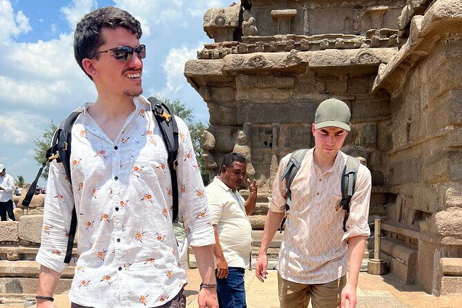 Private Day Trip to Mahabalipuram from Chennai with Expert Guide - The First Stop: Shore Temple