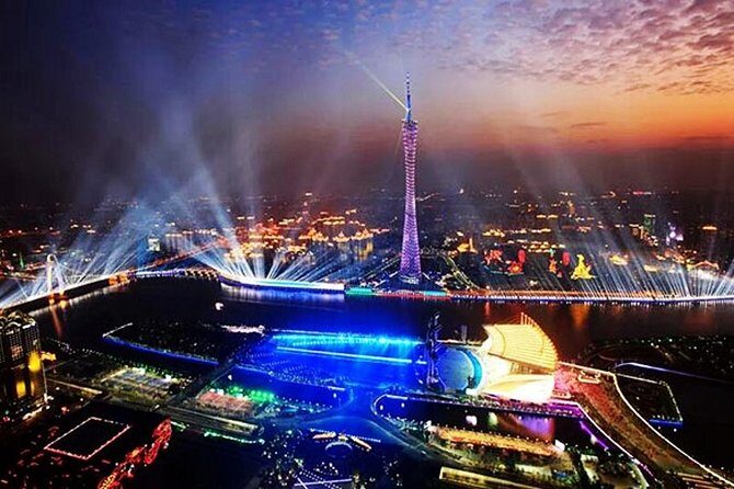 Private Guangzhou Night Tour with Canton Tower and Pearl River VIP Class Cruise - In-Depth Look at the Guangzhou Night Tour