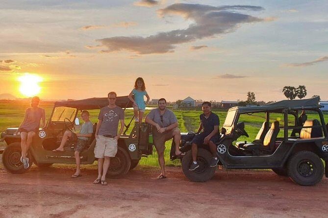 Private Siem Reap Countryside Tour by Jeep with Local Food Experience - Transportation and Itinerary Details