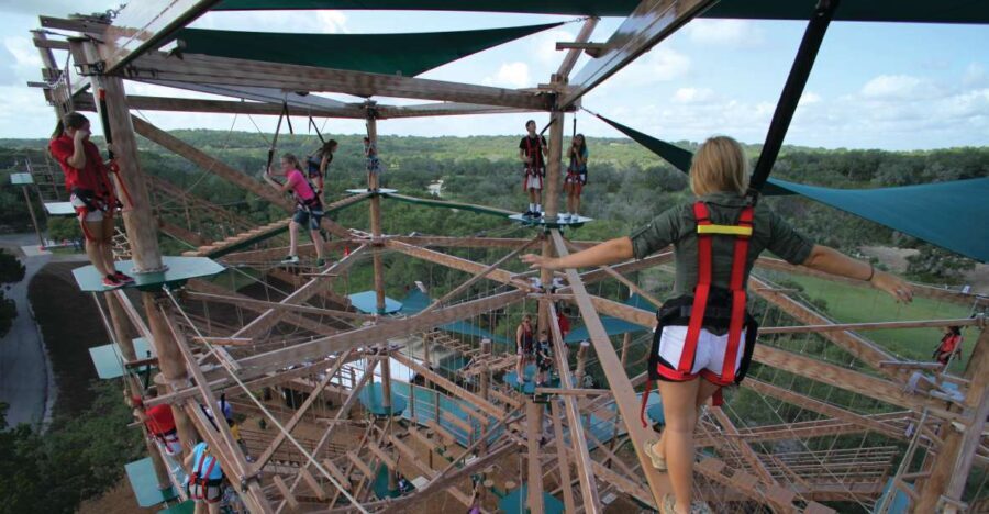 San Antonio: Twisted Trails Zip Rails, Ropes & Climbing Wall - Why the Price Offers Good Value