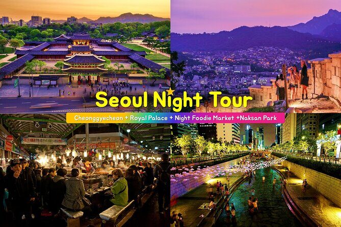 Seoul Night Tour (Gwangjang Market, Royal Palace and Naksan Park) - Practical Aspects: What to Expect and Tips for the Tour