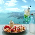 sky100 Ticket includes Waffle + Signature Mocktail at Café 100 - The Value: How Does It Measure Up?