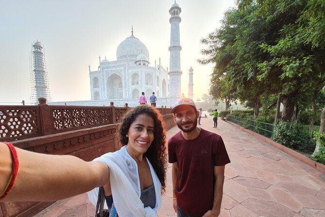 Taj Mahal And Agra Fort Private Sunrise To Sunset Same Day Tour From Delhi - Witnessing the Taj Mahal at Sunrise