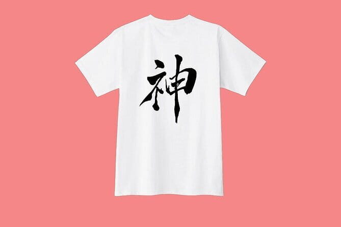 Tokyo: Calligraphy Workshop & Original T-Shirt Creation - The Authentic Experience: Why It Matters