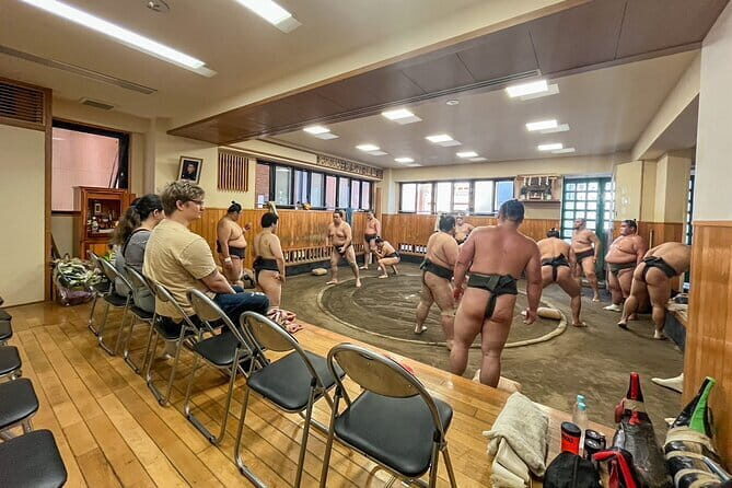 Tokyo Sumo Morning Practice Tour w/ Ring-Side Seat + Photo Shoot - Authenticity and Unique Insights from Reviews