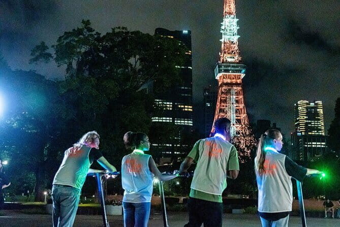 Tokyo Tower E-Scooter Night Tour - Authentic Insights from Reviewers