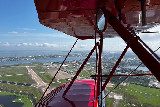 Town of Galveston Tour, Open Cockpit Biplane Ride - The Itinerary in Detail