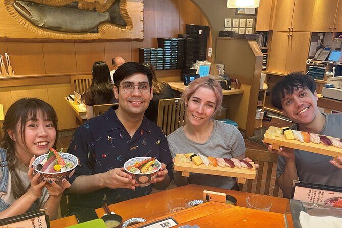 Tsukiji Market Eating Tour, Authentic Sushi & Sake Comparison - Detailed Review of the Tsukiji Market Eating Tour