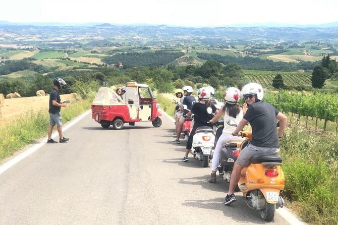Tuscany Vespa Tour from Florence with Wine Tasting - A Taste of Tuscany: Lunch and Wine Tasting
