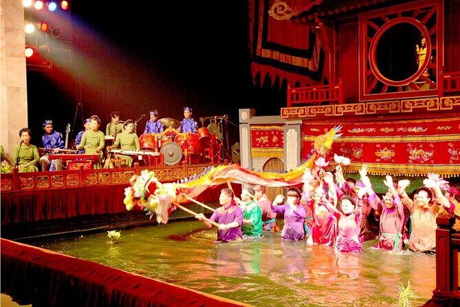 Water Puppet Show & Dinner on Cruise - The Nighttime Cityscape and the Cruise