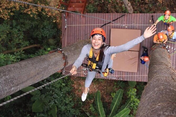 World B+ (Zipline 18 Platforms + Roller + Sky Walk with World Set Menu ) - The Practicalities: What to Expect