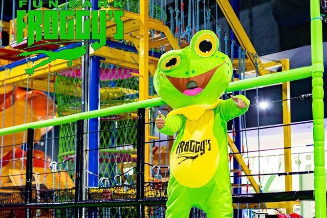 2 Hours Trampoline, Playground, Rope Park and Game Card 1200 baht - Exploring Froggy’s Fun Park in Phuket