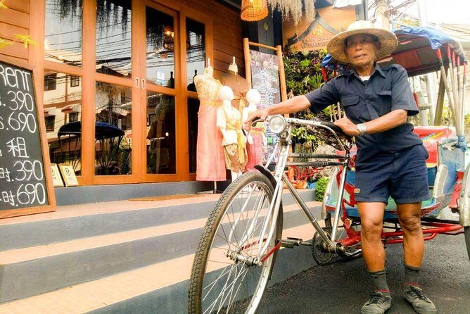4 Hour Rent & Ride Package - Chut Thai Rental with Rickshaw (for 2 persons) - The Authenticity and Cultural Touch