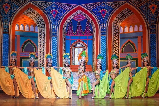 Alcazar Cabaret Show Pattaya V.I.P Ticket - What You Get with the VIP Ticket