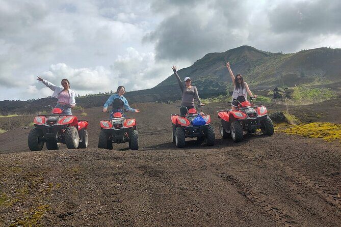 All Inclusive Mount Batur ATV Quad Bike with Guide and Lunch - The ATV Adventure: Exploring Lava Fields and Black Sand