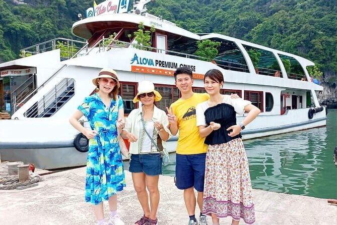 Alova Cruise - PREMIUM CRUISE IN HALONG BAY - Buffet Lunch Meal - Scenic Cruising and the Highlights of the Bay