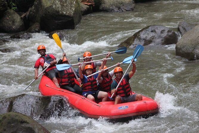 Ayung River Rafting with ATV Fun Ride in Bali - ATV Adventure: Jungle, Waterfalls, and Rice Fields (1.15 Hours)