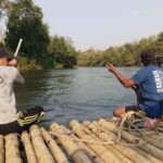 Bamboo raft on the Kwai river - The experience and the environment