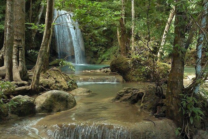 Beauty of Erawan Kanchanaburi waterfall -Private guided tour - Deep in Nature: The Forest and River