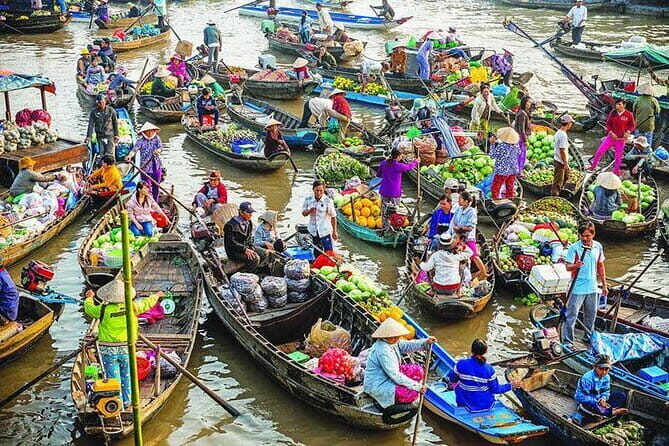 Cai Be Floating Market - Authentic Homestay 2 Days,1Night - Paddling Through Canals