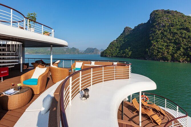 Capella Cruise 3-day Explore Halong Bay and Lan Ha Bay from Hanoi - Day 3: Cave Visits & Farewell